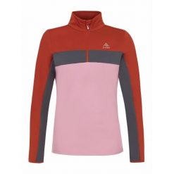 Damska bluza rozpinana 1/4 Protest Prtnaiads. Brązowe bluzy Protest, na zimę, bez wzorów, eleganckie, bez ramiączek, bez kaptura. Za 287.50 zł.