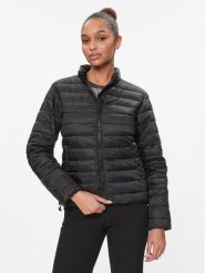 TWINSET Kurtka przejściowa 241TP2410 Czarny Regular Fit. Czarne kurtki Twinset, bez wzorów, z syntetyku, bez kaptura. Za 789.99 zł.