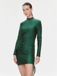 MVP Wardrobe Sukienka koktajlowa Marina MVPI3AB188.0JE0119 Zielony Close Fit. Zielone sukienki MVP Wardrobe, bez wzorów, z syntetyku, marine, bez kołnierzyka, bez ramiączek. Za 399.99 zł.