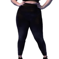 Legginsy sportowe Tights Massage Effekt - Plus Size. Czarne legginsy ANITA ACTIVE, bez wzorów, z materiału, sportowe. Za 572.00 zł.