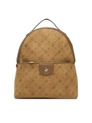 Beverly Hills Polo Club Plecak BHPC-L-003-07 Brązowy. Brązowe plecaki Beverly Hills Polo Club, bez wzorów, z materiału, bez dodatków. Za 229.99 zł.