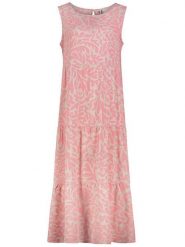 Sublevel Sukienka w kolorze jasnoróżowo-białym rozmiar: L. Białe sukienki Sublevel, na co dzień, l, bez wzorów, z wiskozy, klasyczne, bez kołnierzyka, bez ramiączek, maxi, proste. Za 122.67 zł.