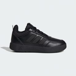 Buty sportowe TENSAUR SPORT 3.0 K. Czarne buty sportowe lifestyle adidas, bez wzorów, klasyczne, bez zapięcia. Za 179.00 zł.