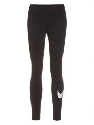 Nike Legginsy w kolorze czarnym rozmiar: S. Czarne legginsy Nike, bez wzorów. Za 127.95 zł.