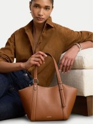 LAUREN RALPH LAUREN Torebka 431P18711001 Brązowy. Brązowe torebki klasyczne Lauren Ralph Lauren, bez wzorów, ze skóry, bez dodatków. Za 1,599.00 zł.