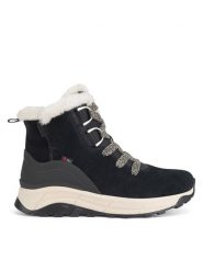 Rieker Revolution Lifestyle Botki W0073-00 Biały. Białe botki Rieker Revolution Lifestyle, bez wzorów, bez obcasa, na płaskiej podeszwie, bez zapięcia. Za 439.00 zł.