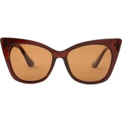 Brązowe Okulary Meant. Okulary przeciwsłoneczne marki Born2be. Za 39.99 zł.