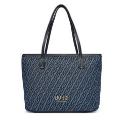 Torebka Liu Jo. Niebieskie torebki klasyczne Liu Jo, bez wzorów, klasyczne, bez dodatków. Za 519.99 zł.