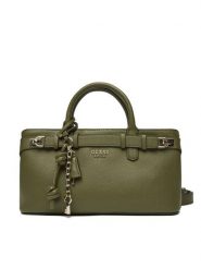 Guess Torebka Gregoria HWBG85 46060 Zielony. Zielone torebki klasyczne Guess, z aplikacjami, ze skóry, bez dodatków. Za 479.99 zł.