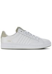 Buty sportowe LOZAN KLUB LTH (97263-907-M). Białe buty treningowe K-SWISS, bez wzorów, ze skóry, bez zapięcia, na fitness i siłownię. Za 189.00 zł.