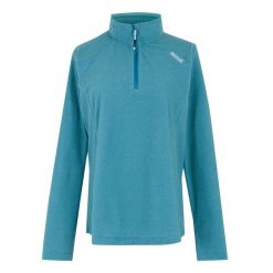 Damski Polar Z Suwakiem Montes. Niebieskie bluzy z polaru Regatta, bez wzorów, z polaru, trekkingowe. Za 50.99 zł.