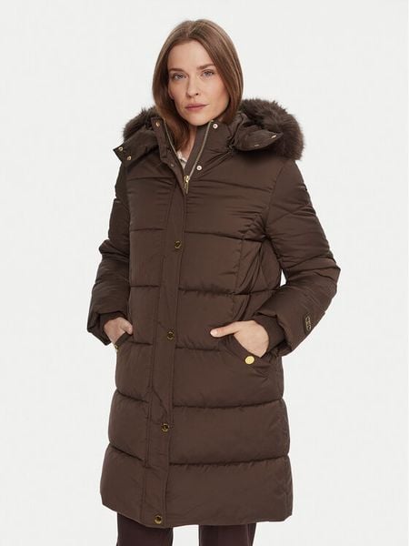 Marciano Guess Kurtka zimowa 5BGL18 7378A Brązowy Regular Fit. Brązowe kurtki Marciano Guess, na zimę, z aplikacjami, z syntetyku, bez kaptura. Za 1,399.00 zł.