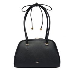 Torebka Furla. Czarne torebki klasyczne Furla, bez wzorów, klasyczne, bez dodatków. Za 1,754.00 zł.