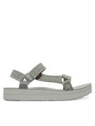 Teva Sandały Midform Universal Canvas 1127570 Zielony. Zielone sandały Teva, bez wzorów, z materiału, bez obcasa, na płaskiej podeszwie, bez zapięcia. Za 349.99 zł.