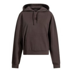 Bluza damska z kapturem Joma Resort. Czarne bluzy Joma, s, bez wzorów, z materiału, klasyczne, bez ramiączek, z kapturem. Za 152.00 zł.