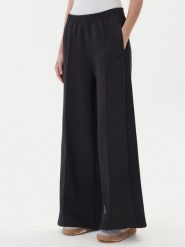 Adidas Spodnie dresowe adicolor Spacer 3-Stripes JV7500 Czarny Wide Leg. Czarne spodnie dresowe adidas, bez wzorów, z dresówki. Za 299.99 zł.