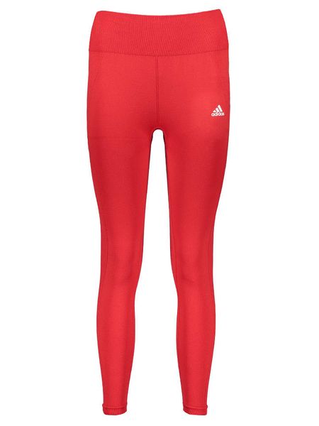 Adidas Legginsy sportowe "Aeroready" w kolorze czerwonym rozmiar: XS. Czerwone legginsy adidas, bez wzorów, sportowe. Za 69.91 zł.