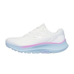 Buty do biegania damskie SKECHERS Go Run Consistent 2.0 Mile Marker. Białe buty do biegania Skechers, bez wzorów, bez zapięcia, do biegania. W wyprzedaży za 321.05 zł.