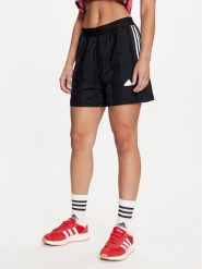 Adidas Szorty sportowe Tiro Cut 3-Stripes IX3502 Czarny Regular Fit. Czarne szorty sportowe adidas, bez wzorów, z syntetyku. Za 109.99 zł.
