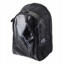 Plecak tenisowy Solinco Back Pack. Czarne plecaki SOLINCO, bez wzorów, bez dodatków. Za 279.00 zł.