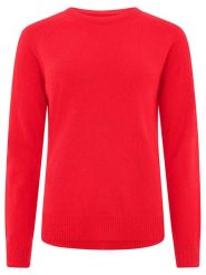 Zwillingsherz Kaszmirowy sweter w kolorze czerwonym rozmiar: L. Czerwone swetry Zwillingsherz, l, bez wzorów, z kaszmiru, bez ramiączek. Za 276.71 zł.