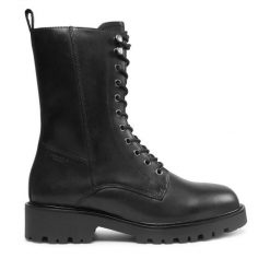 Trapery Vagabond Shoemakers. Czarne traperki Vagabond Shoemakers, bez wzorów, bez obcasa, bez zapięcia. Za 769.99 zł.