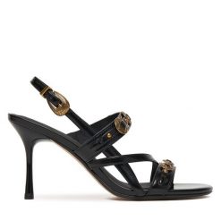 Sandały PINKO. Czarne sandały Pinko, bez wzorów, bez obcasa, na szpilce, bez zapięcia. Za 1,169.00 zł.