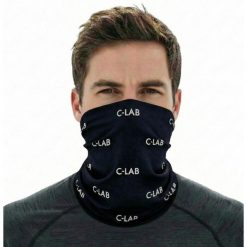 Lekki Komin Unisex. Czarne szaliki i kominy C-LAB, bez wzorów, sportowe. Za 104.50 zł.