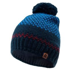 Zimowa Czapka Unisex Dla Dorosłych Logo Hervin. Czerwone czapki zimowe Hi-tec, bez wzorów, sportowe. Za 67.99 zł.