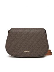 MICHAEL Michael Kors Torebka Lydia 30R5GL0M2B Brązowy. Brązowe listonoszki MICHAEL Michael Kors, bez wzorów, ze skóry, bez dodatków. Za 949.99 zł.