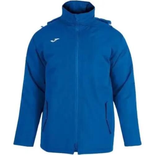 Kurtka wiatroszczelna Joma Trivor. Niebieskie kurtki Joma, bez wzorów, z polaru, z kapturem. Za 372.00 zł.