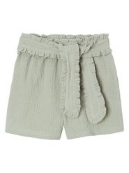 Vertbaudet Szorty w kolorze zielonym rozmiar: 128. Zielone szorty vertbaudet, bez wzorów, z bawełny. Za 43.99 zł.