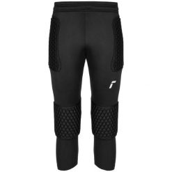 Spodnie bramkarskie dziecięce Reusch Contest 3/4 Short Advance Junior. Czarne szorty REUSCH, bez wzorów, sportowe. Za 169.99 zł.