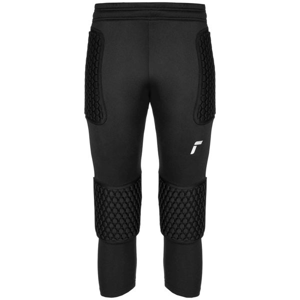 Spodnie bramkarskie dziecięce Reusch Contest 3/4 Short Advance Junior. Czarne szorty REUSCH, bez wzorów, sportowe. Za 169.99 zł.