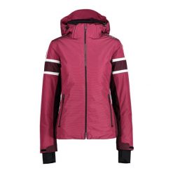 Damska kurtka narciarska CMP. Czerwone kurtki narciarskie CMP, na zimę, l, bez wzorów, bez kaptura, narciarskie. Za 768.70 zł.