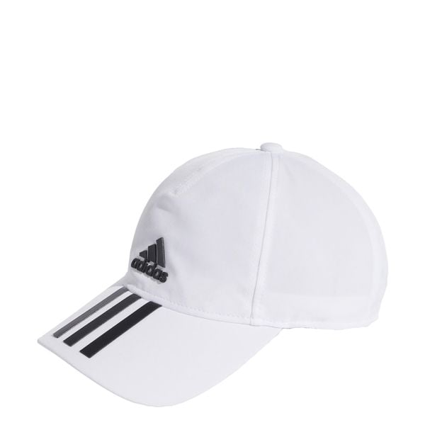 Czapka z daszkiem adidas Aeroready 3-Bandes. Białe czapki z daszkiem adidas, bez wzorów, sportowe. W wyprzedaży za 92.00 zł.