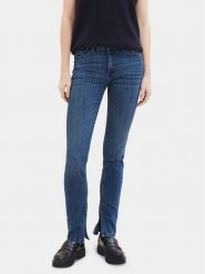 Tom Tailor Jeansy 1040758 Niebieski Slim Fit. Niebieskie jeansy Tom Tailor, bez wzorów, z bawełny. Za 139.99 zł.