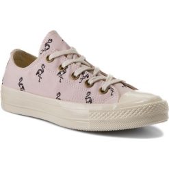 Trampki CONVERSE - Ctas 70 Ox 160506C Barely Rose/Almost Black/Egret. Czerwone trampki Converse, bez wzorów, z gumy, bez zapięcia. W wyprzedaży za 259.00 zł.