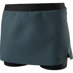 Damskie spódnico-spodenki Dynafit Alpine Pro. Czarne szorty sportowe Dynafit, bez wzorów, ze skóry, do biegania. Za 372.20 zł.