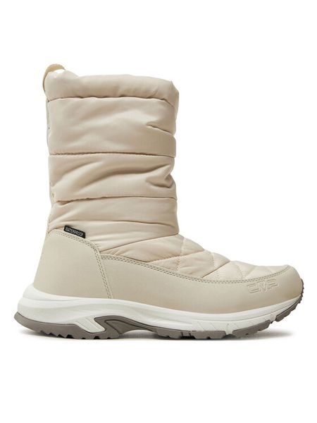 CMP Śniegowce Yakka Wmn Snow Boot Wp 3Q79846EO Écru. Białe śniegowce CMP, bez wzorów, z materiału, bez zapięcia. Za 249.99 zł.