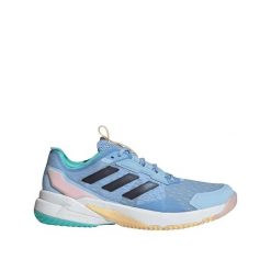 Buty sportowe adidas Crazyflight 6 Niebieskie. Niebieskie buty treningowe adidas, bez wzorów, z gumy, bez zapięcia. Za 584.70 zł.