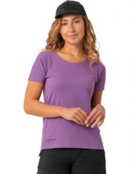 LaMunt Koszulka funkcyjna "Maria Minimal" w kolorze fioletowym rozmiar: 34. Różowe t-shirty sportowe LaMunt, bez wzorów, z materiału, bez ramiączek, outdoorowe. Za 130.99 zł.