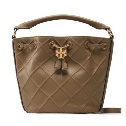 Torebka Tory Burch. Brązowe torebki klasyczne Tory Burch, bez wzorów, bez dodatków. Za 2,789.00 zł.