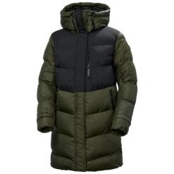 Damska kurtka puchowa Helly Hansen Explorer. Zielone kurtki narciarskie Helly Hansen, na zimę, l, z aplikacjami, z poliamidu, bez kaptura, narciarskie, primaloft. Za 1,024.50 zł.