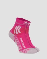 Skarpety biegowe damskie X-Socks Sky Run Two 4.0. Białe skarpetki X-Socks, bez wzorów. Za 75.00 zł.