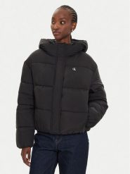 Calvin Klein Jeans Kurtka zimowa J20J224112 Czarny Regular Fit. Czarne kurtki Calvin Klein Jeans, na zimę, xl, bez wzorów, z jeansu, bez kaptura. Za 649.00 zł.