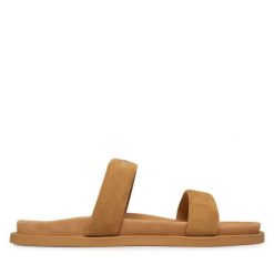 Klapki Inuikii. Brązowe klapki Inuikii, bez wzorów, bez obcasa, bez zapięcia. Za 839.99 zł.