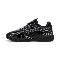 Buty sportowe damskie Puma V-S2 Glossy. Czarne buty treningowe Puma, bez wzorów, bez zapięcia, do piłki nożnej. Za 426.00 zł.