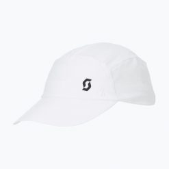 Czapka z daszkiem SCOTT Endurance. Białe czapki z daszkiem Scott, bez wzorów, z elastanu. Za 109.99 zł.