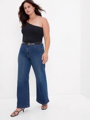 GAP Dżinsy - Comfort fit - w kolorze granatowym rozmiar: W30. Niebieskie jeansy GAP, bez wzorów, klasyczne, z podwyższonym stanem. Za 83.81 zł.